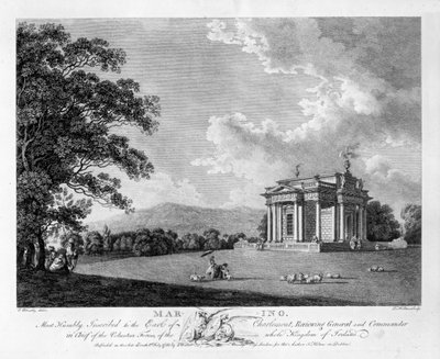 The Casino at Marino, 1783 by Irish School